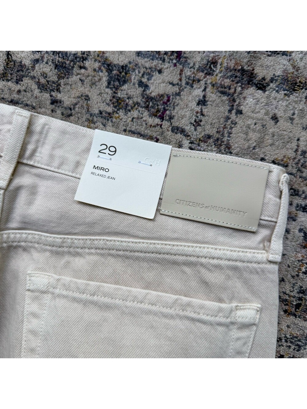 CITIZENS OF HUMANITY Miro Relaxed Jean Women's Size 29 Almondette - Picture 3 of 4